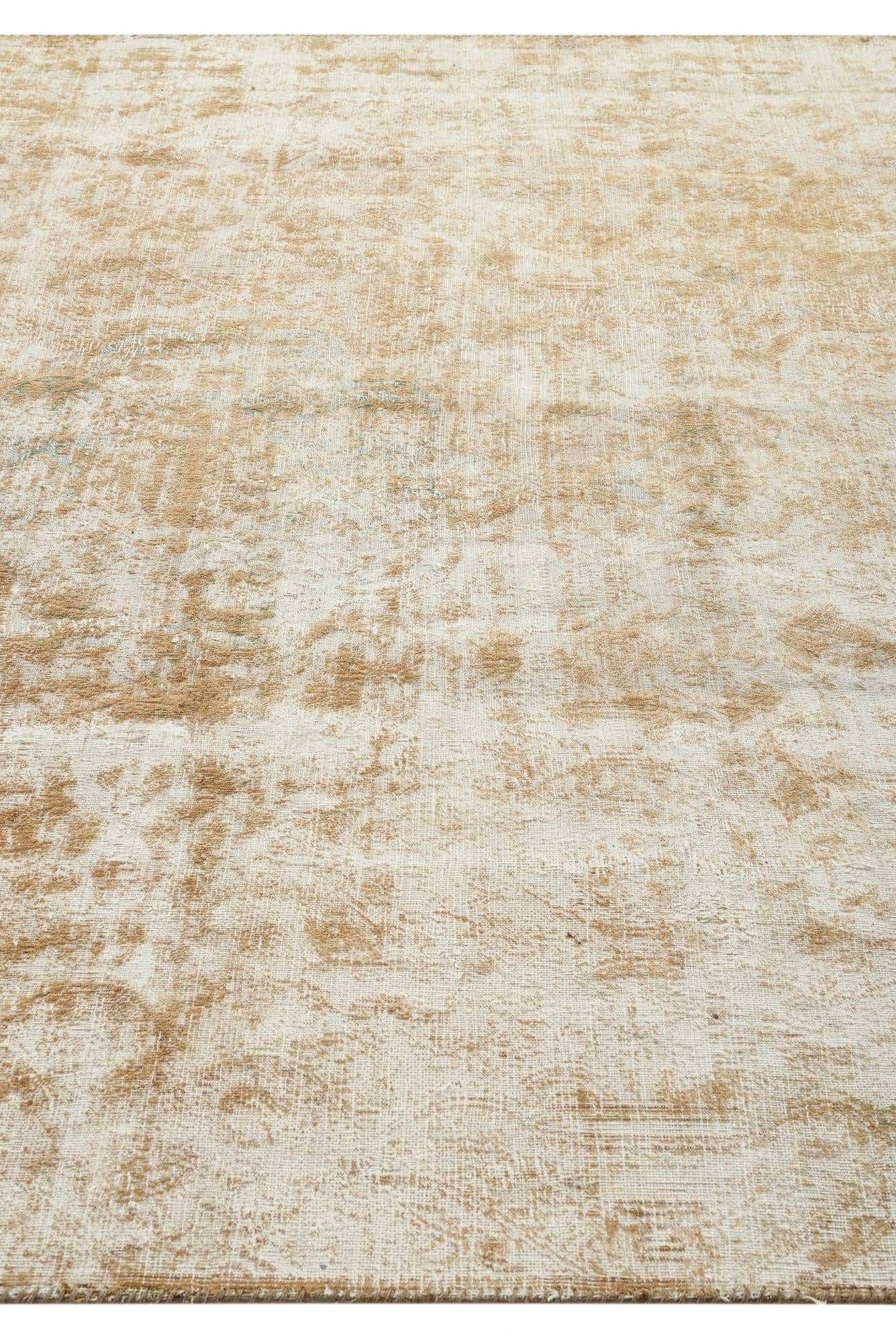 7' 7 x 11' Hand Knotted Ultra Vintage Persian Wool Rug