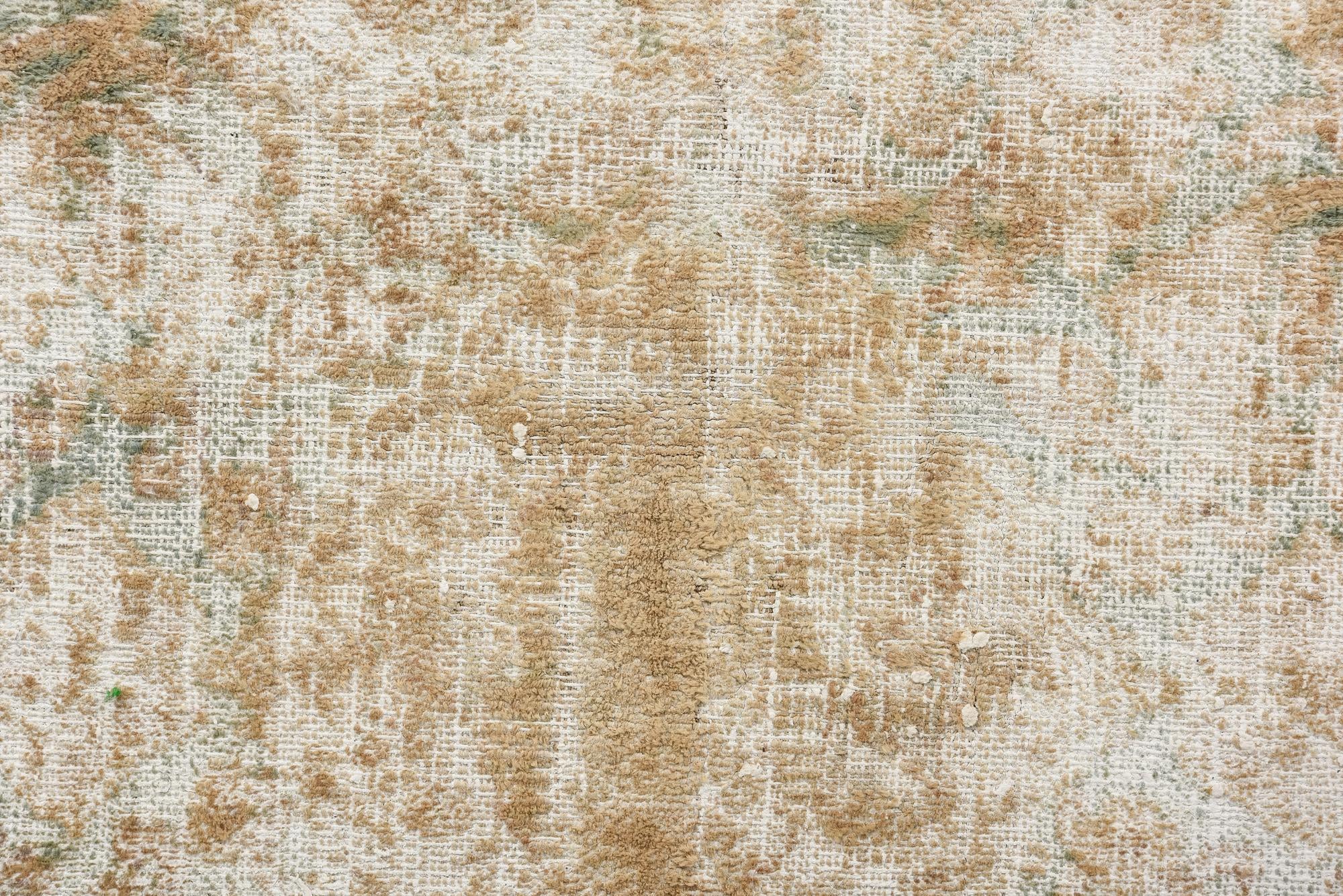 7' 7 x 11' Hand Knotted Ultra Vintage Persian Wool Rug