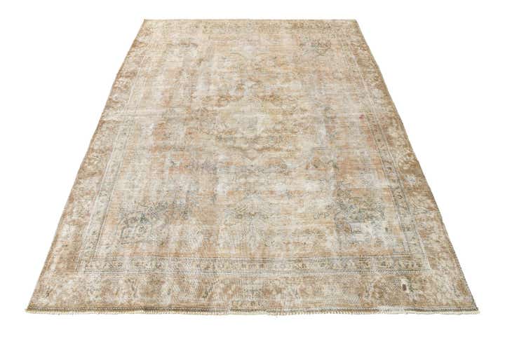 8' 10 x 11' 10 Hand Knotted Ultra Vintage Persian Wool Rug