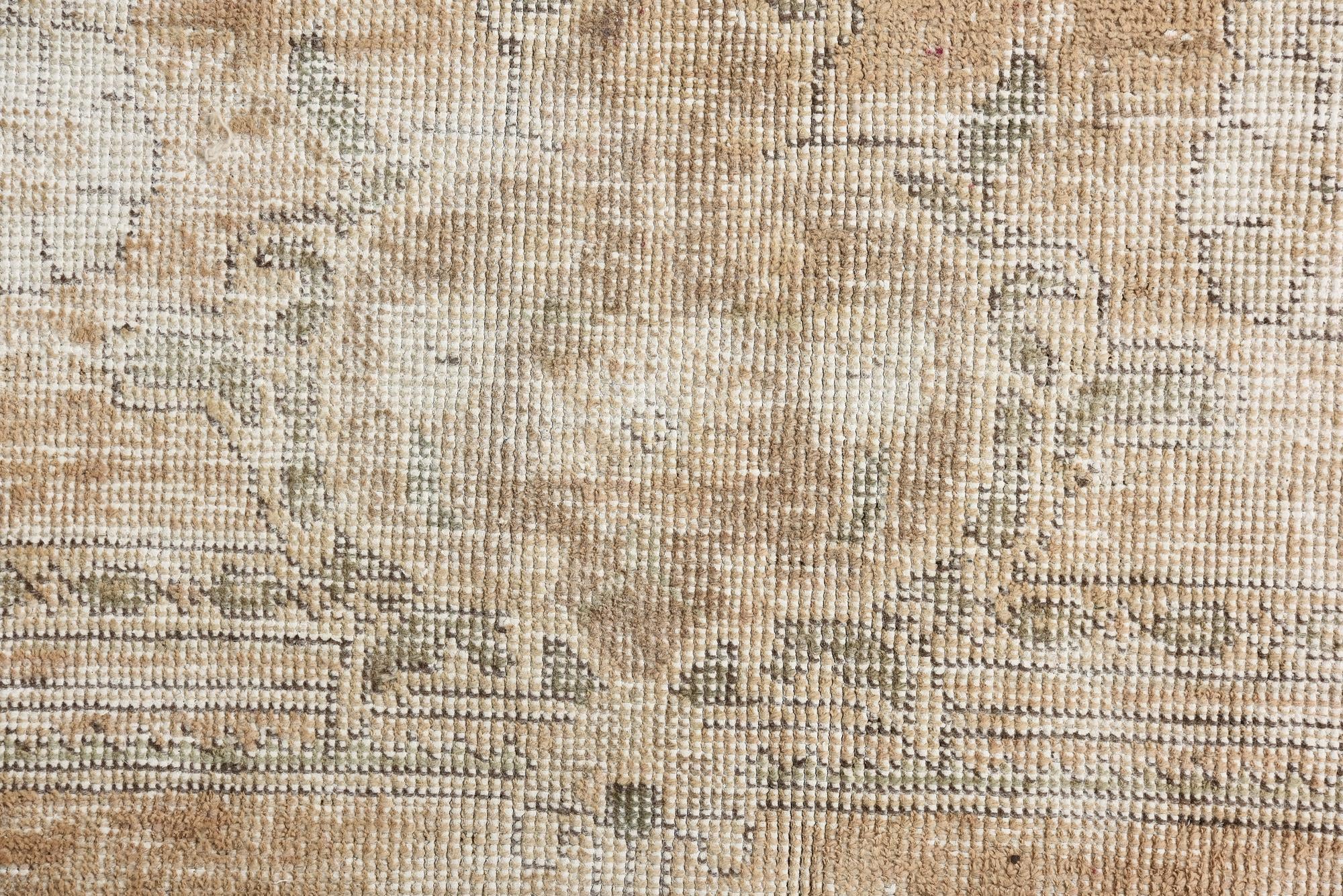 8' 10 x 11' 10 Hand Knotted Ultra Vintage Persian Wool Rug