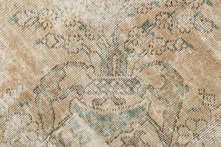 8' 10 x 11' 10 Hand Knotted Ultra Vintage Persian Wool Rug