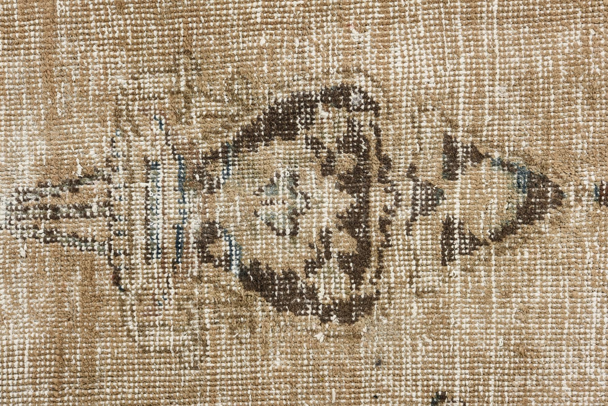 6' 8 x 8' 5 Hand Knotted Ultra Vintage Persian Wool Rug