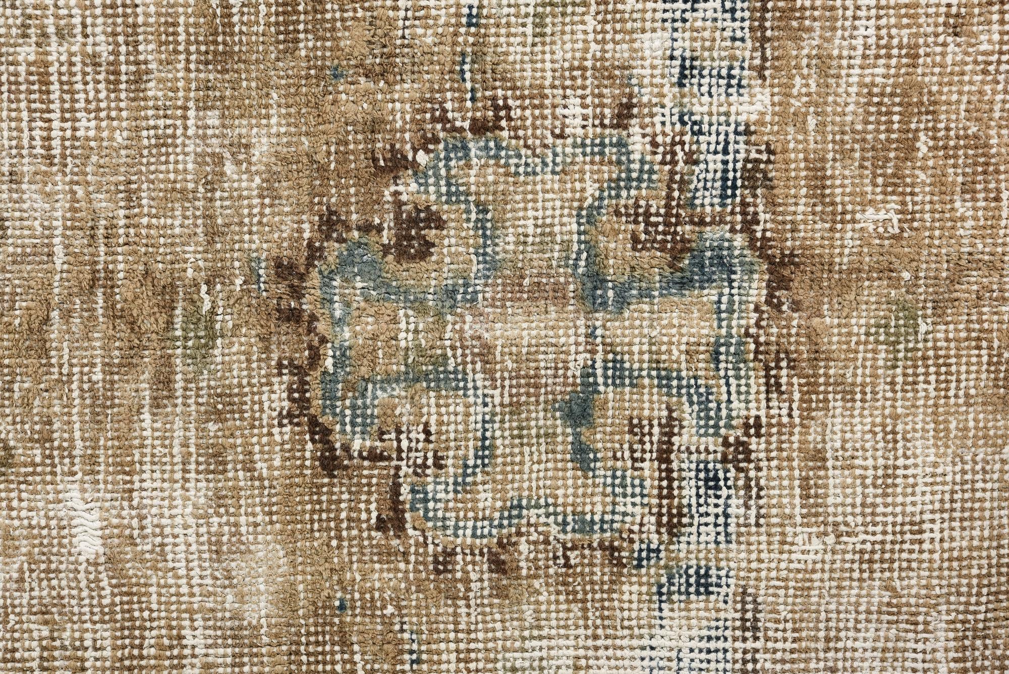 6' 8 x 8' 5 Hand Knotted Ultra Vintage Persian Wool Rug