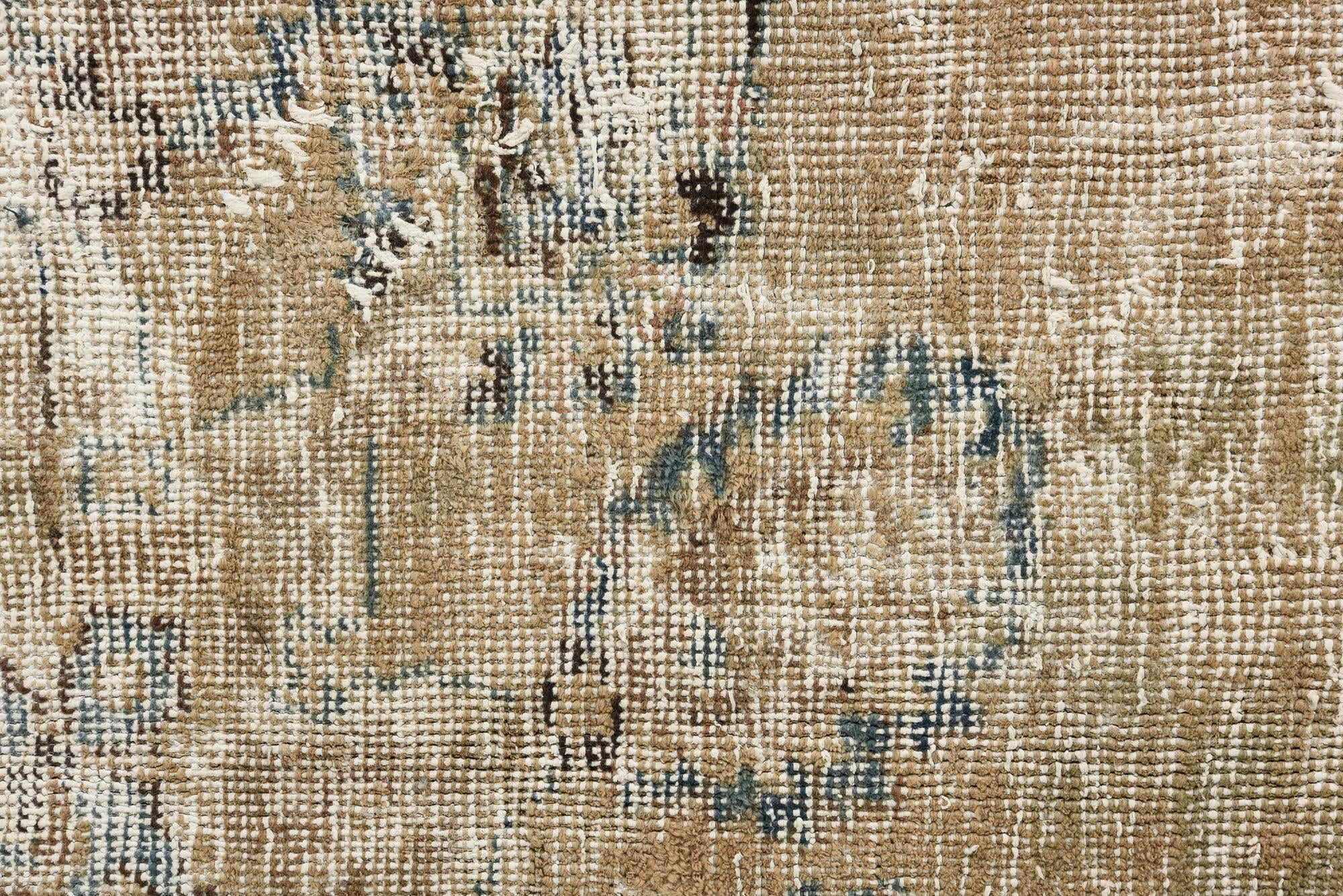 6' 8 x 8' 5 Hand Knotted Ultra Vintage Persian Wool Rug