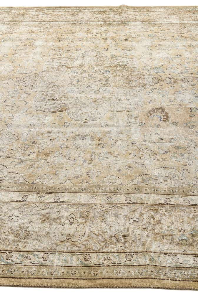 285cm x 385cm anudado a mano Ultra Vintage Alfombra Persa Lana