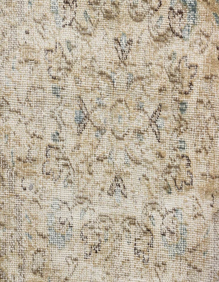 Detail image of 9' 5 x 12' 8  Hand Knotted Ultra Vintage Persian Wool Rug