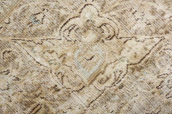 285cm x 385cm anudado a mano Ultra Vintage Alfombra Persa Lana