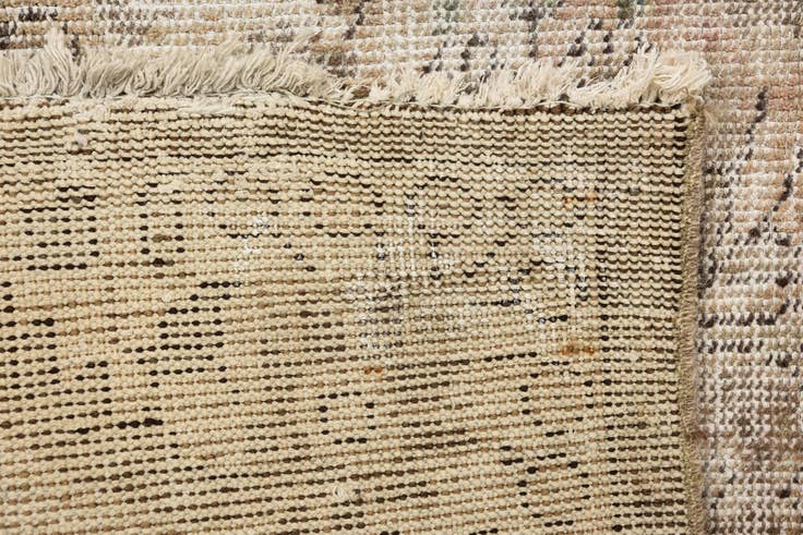 Detail image of 3' x 4' 8 Hand Knotted Ultra Vintage Persian Wool Rug