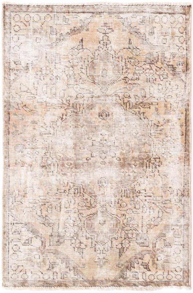 3' x 4' 8 Hand Knotted Ultra Vintage Persian Wool Rug