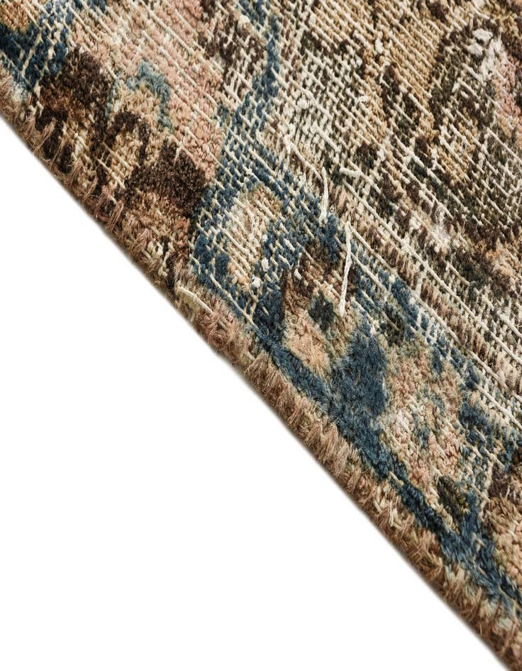 Detail image of 7' 2 x 10' 7  Hand Knotted Ultra Vintage Persian Wool Rug