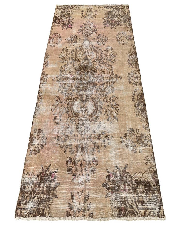 Detail image of 5' 4 x 8' 1  Hand Knotted Ultra Vintage Persian Wool Rug