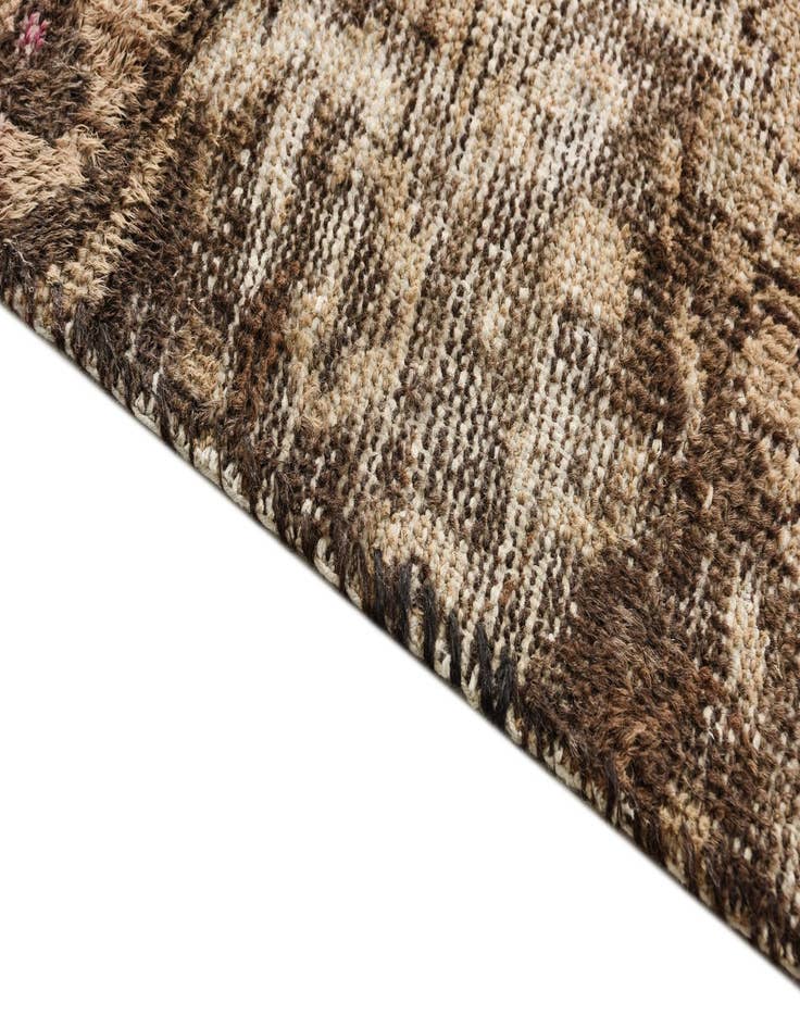 Detail image of 5' 4 x 8' 1  Hand Knotted Ultra Vintage Persian Wool Rug