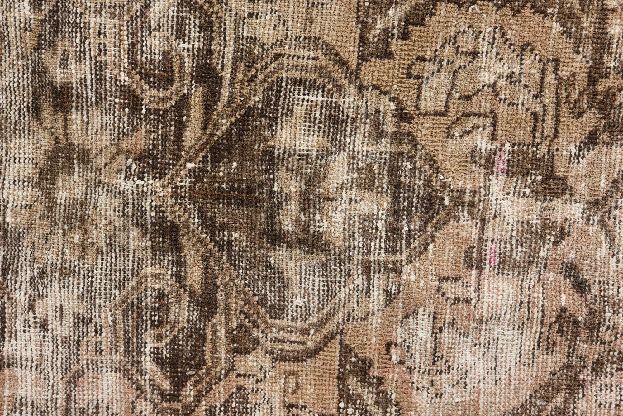5' 4 x 8' 1 Hand Knotted Ultra Vintage Persian Wool Rug