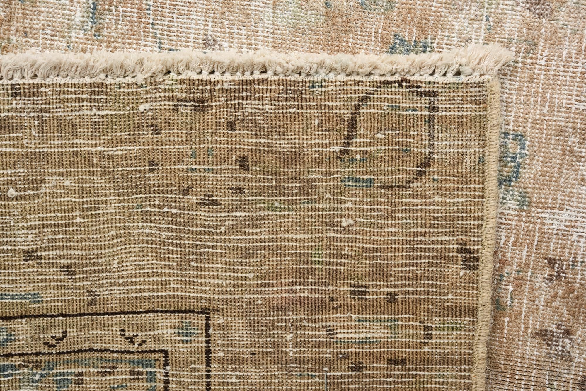 8' 1 x 11' 2 Hand Knotted Ultra Vintage Persian Wool Rug