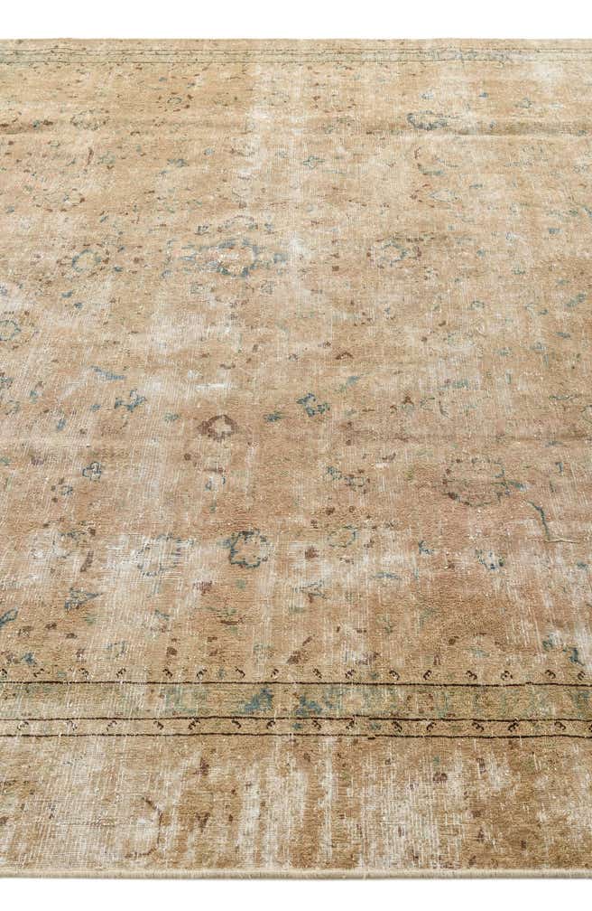 8' 1 x 11' 2 Hand Knotted Ultra Vintage Persian Wool Rug