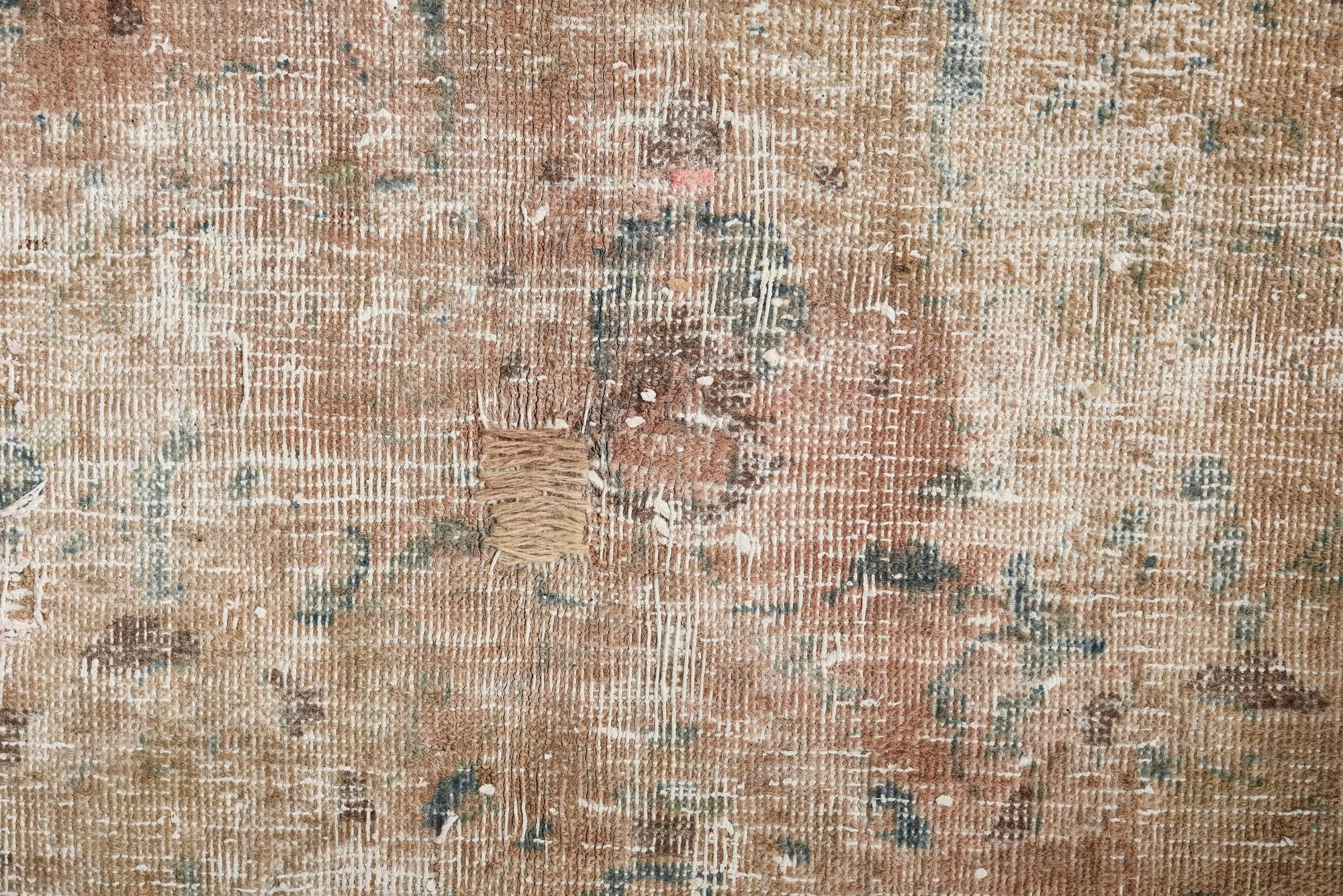 8' 1 x 11' 2 Hand Knotted Ultra Vintage Persian Wool Rug