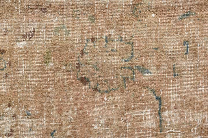 8' 1 x 11' 2 Hand Knotted Ultra Vintage Persian Wool Rug