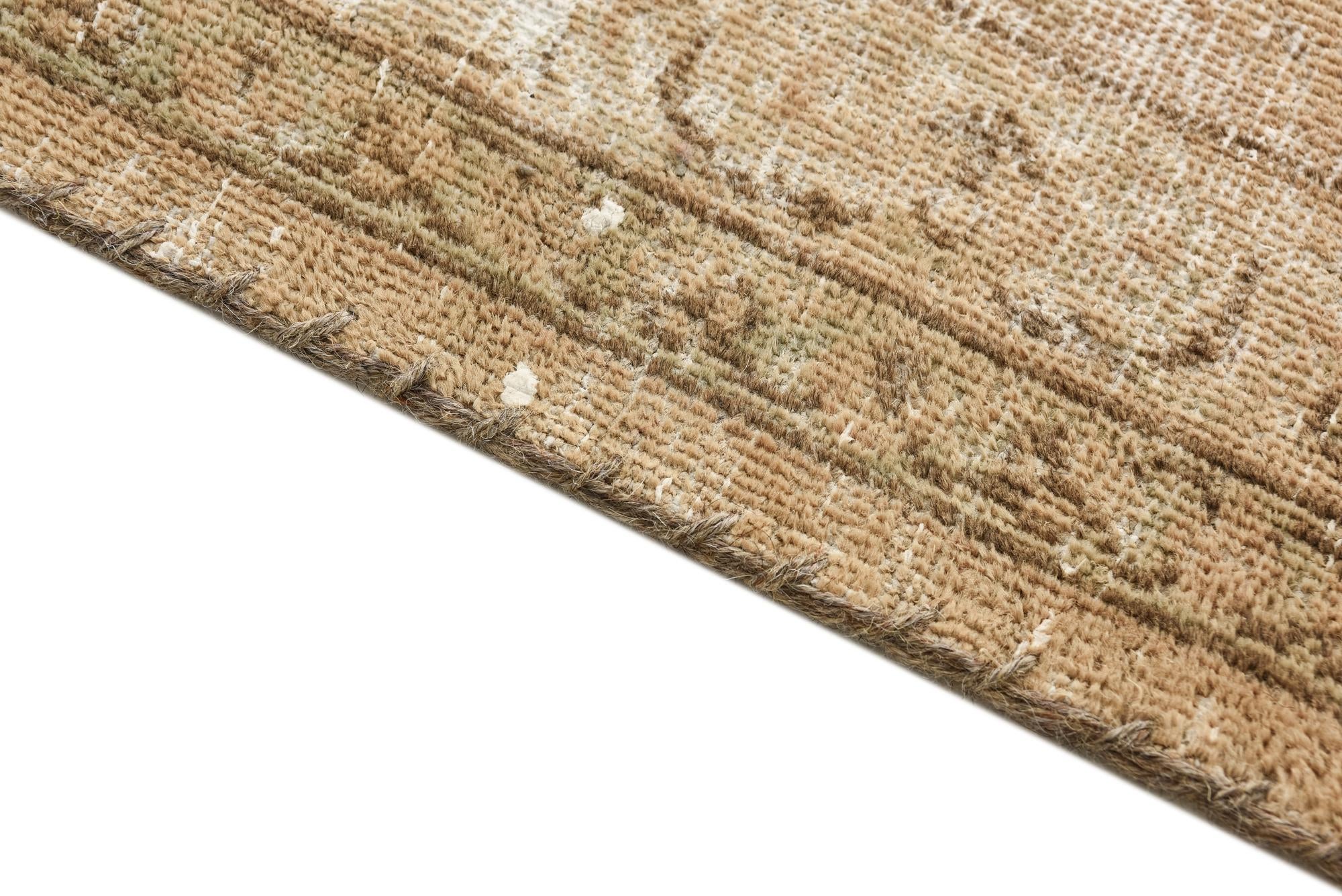 9' 10 x 12' 5 Hand Knotted Ultra Vintage Persian Wool Rug