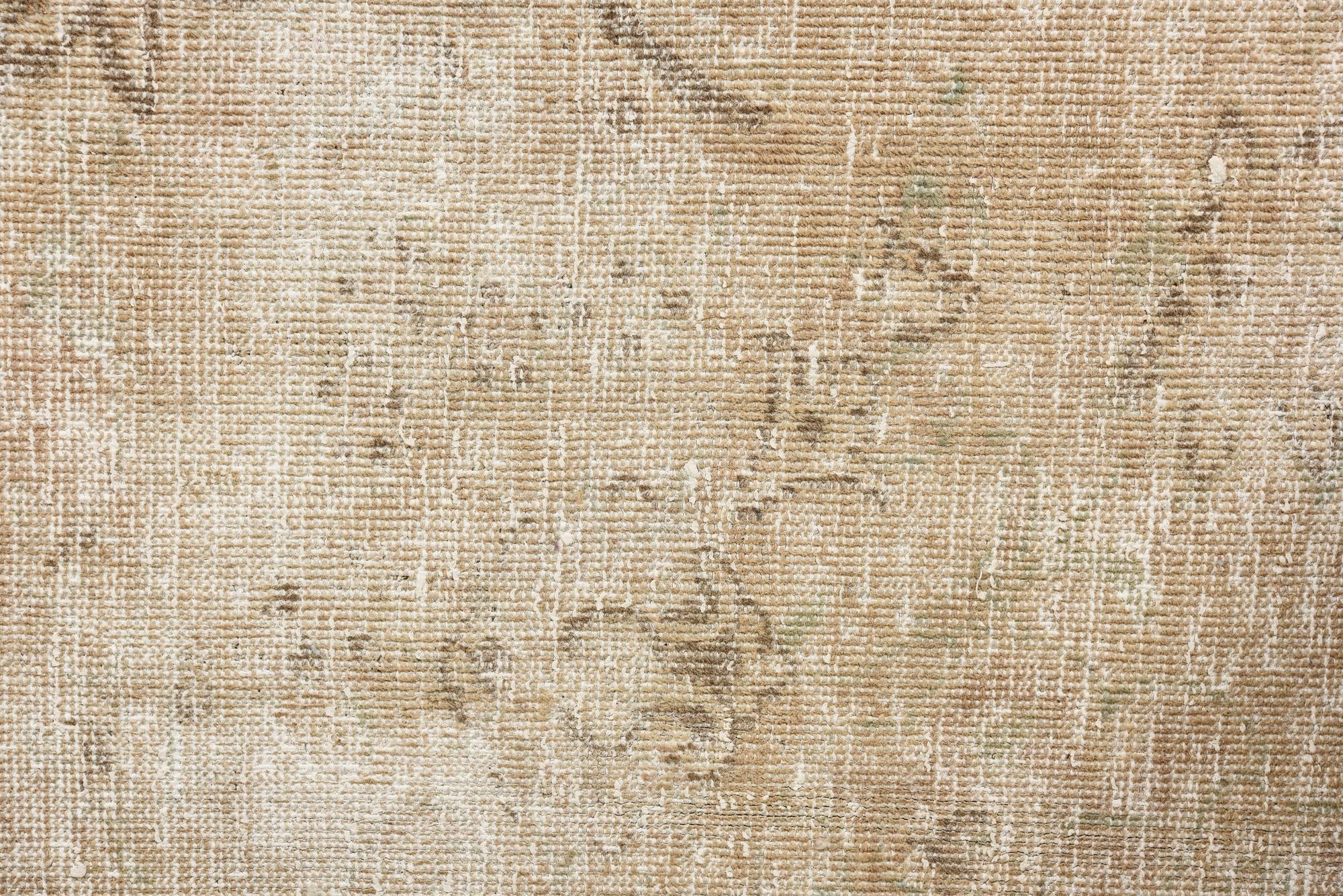 9' 10 x 12' 5 Hand Knotted Ultra Vintage Persian Wool Rug