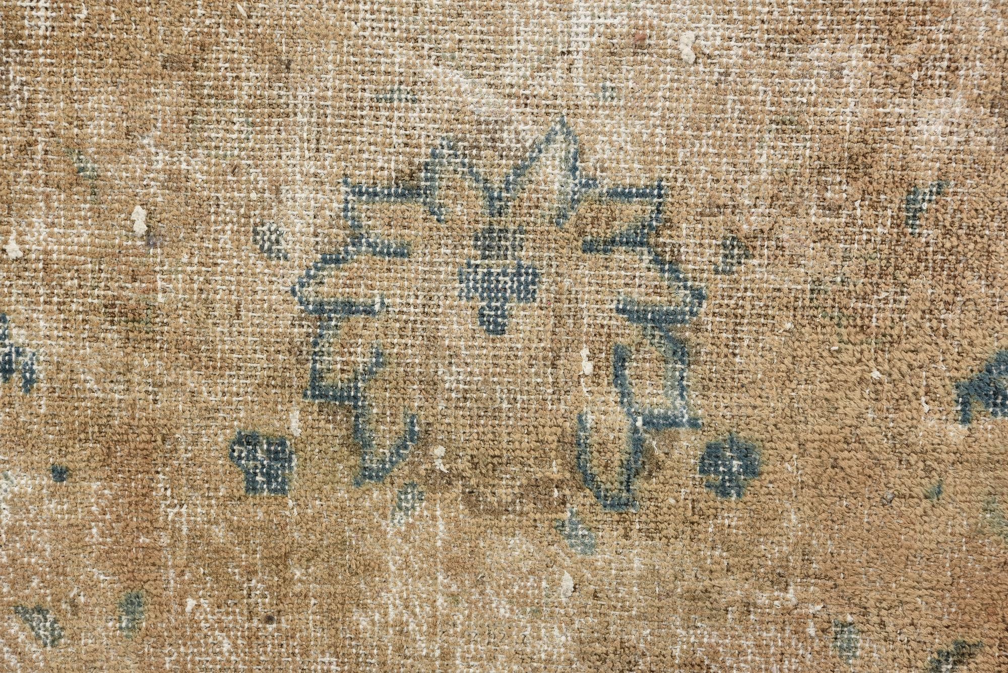 9' 9 x 12' 6 Hand Knotted Ultra Vintage Persian Wool Rug