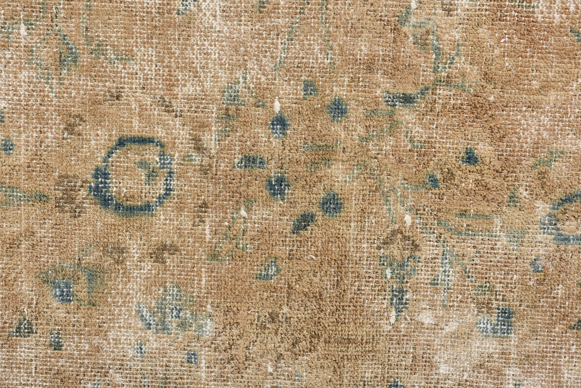 9' 9 x 12' 6 Hand Knotted Ultra Vintage Persian Wool Rug