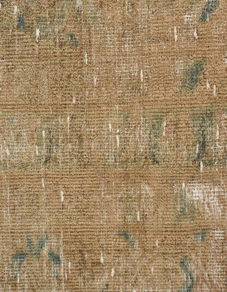 Detail image of 9' 9 x 12' 6  Hand Knotted Ultra Vintage Persian Wool Rug