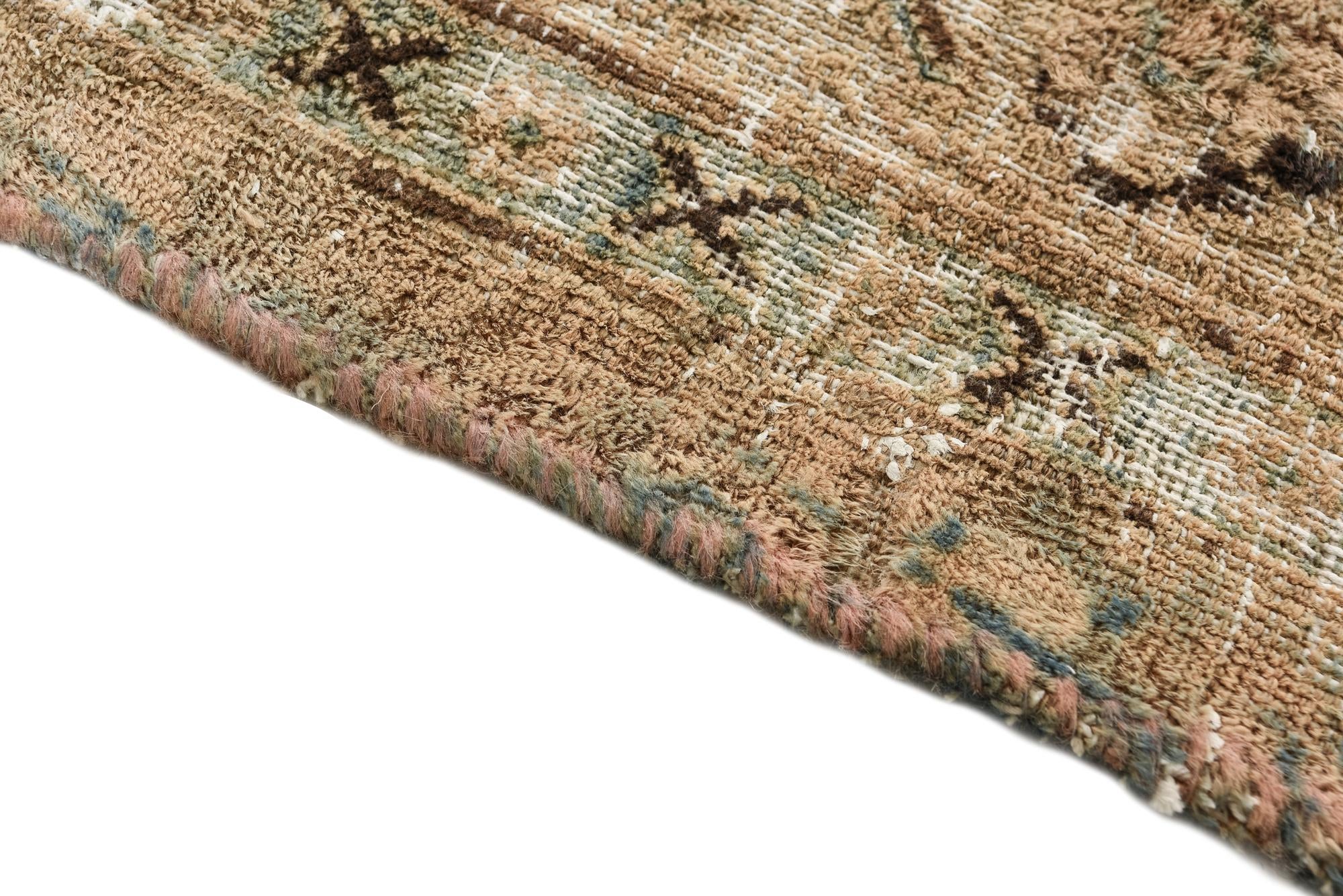 300cm x 365cm anudado a mano Ultra Vintage Alfombra Persa Lana