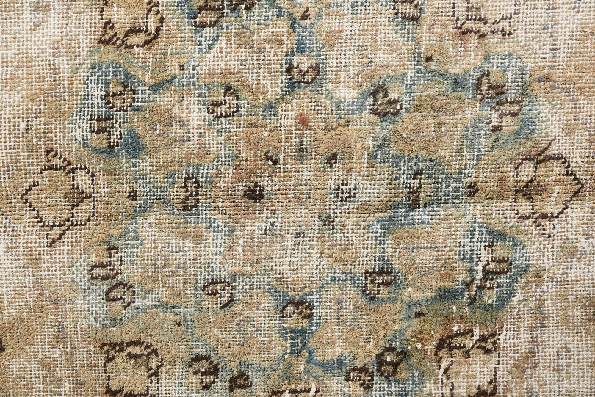 5' 7 x 8' 9 Hand Knotted Ultra Vintage Persian Wool Rug