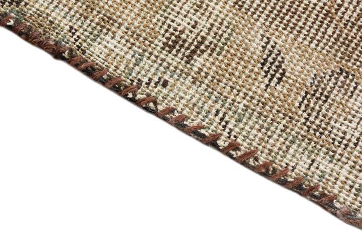 7' x 9' 8 Hand Knotted Ultra Vintage Persian Wool Rug