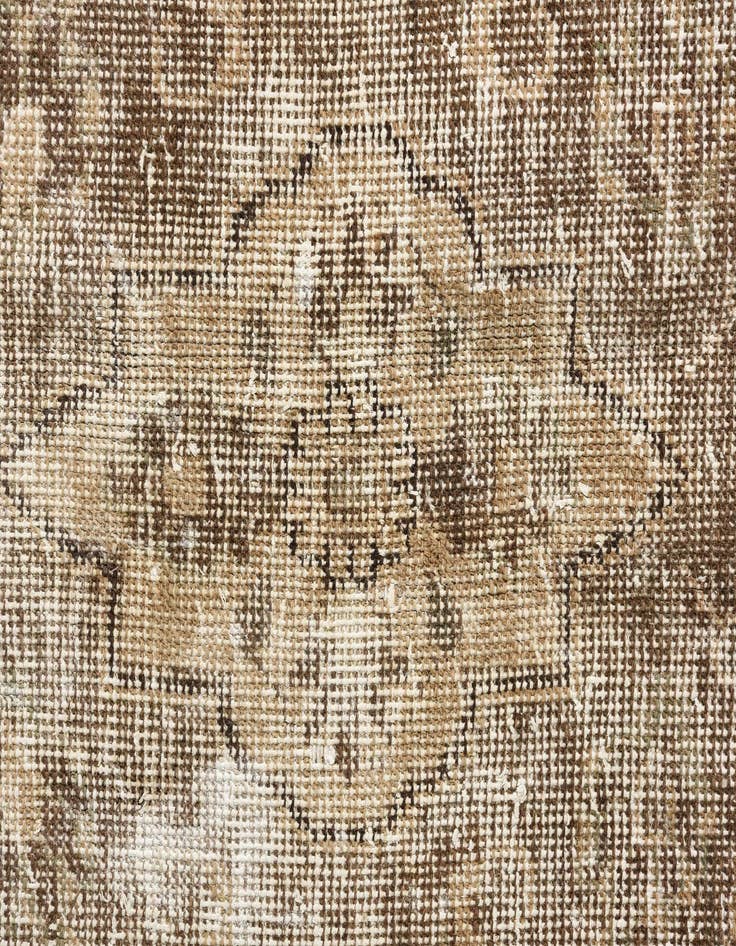 Detail image of 7' x 9' 8  Hand Knotted Ultra Vintage Persian Wool Rug