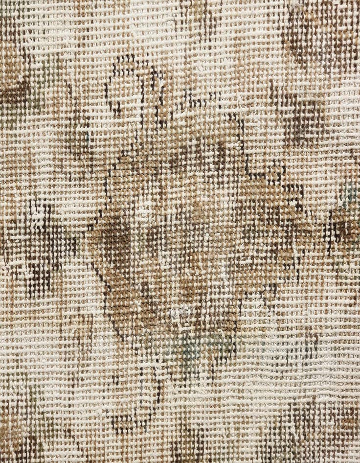 Detail image of 7' x 9' 8  Hand Knotted Ultra Vintage Persian Wool Rug