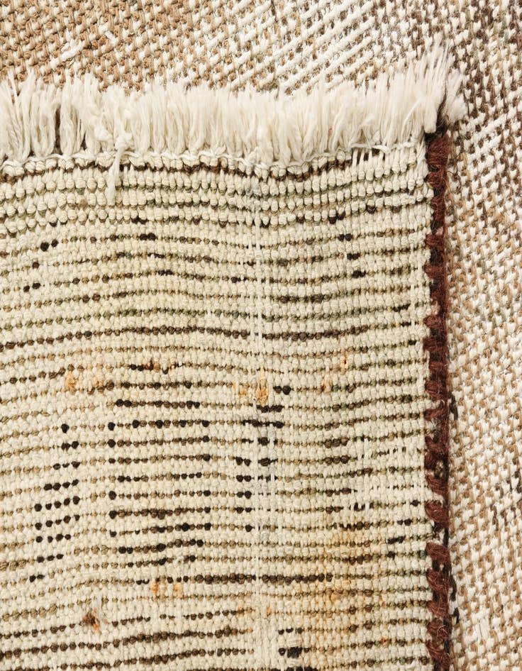 Detail image of 7' x 9' 8  Hand Knotted Ultra Vintage Persian Wool Rug