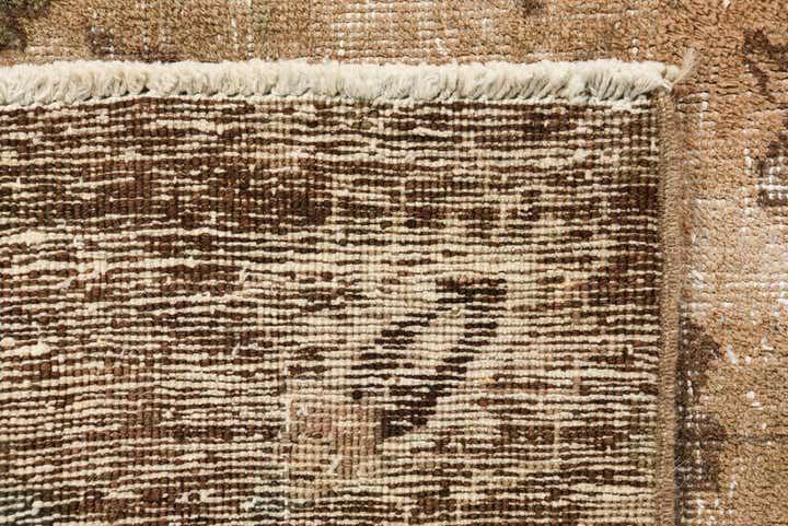 9' x 10' 2 Hand Knotted Ultra Vintage Persian Wool Rug