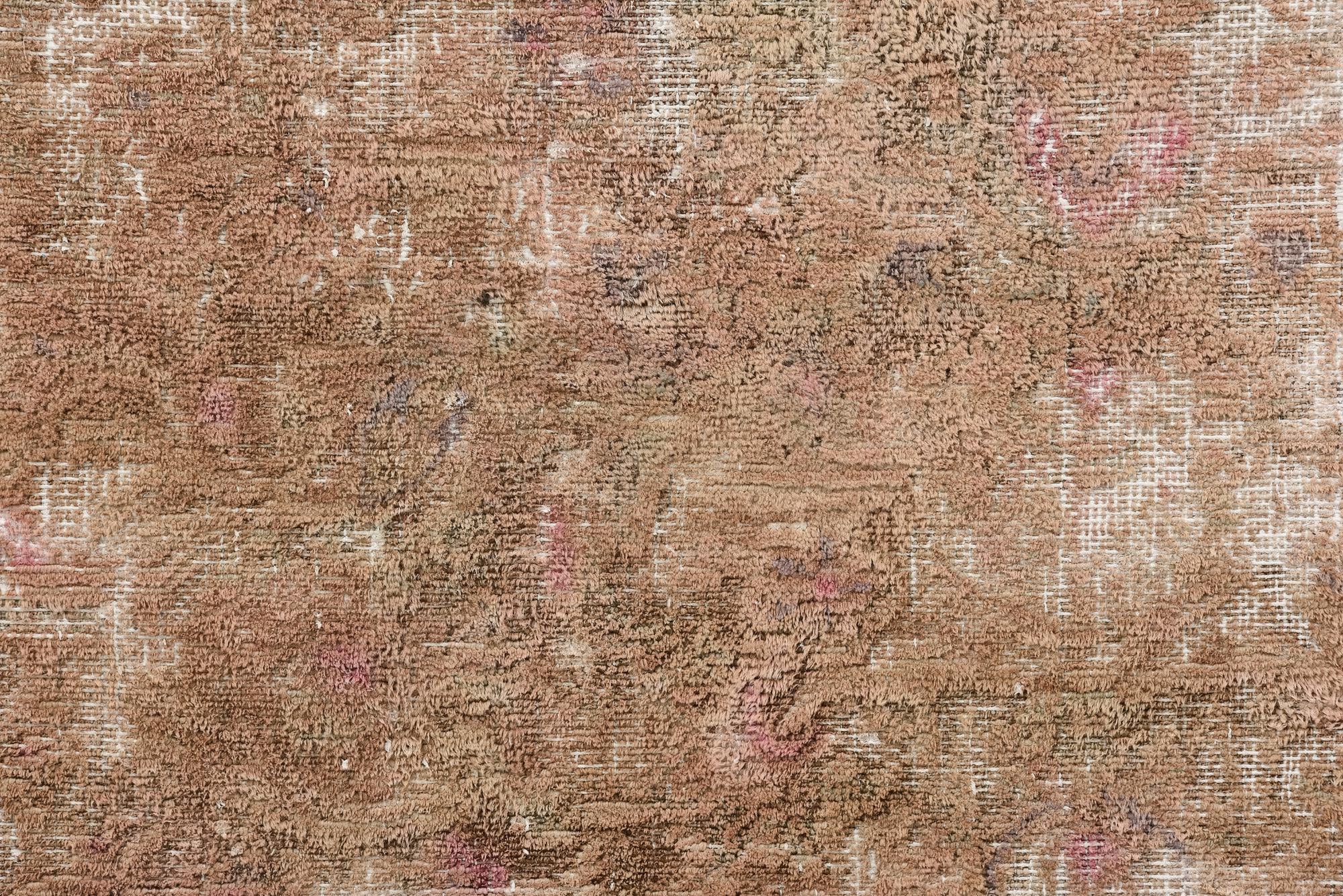 7' x 10' Hand Knotted Ultra Vintage Persian Wool Rug