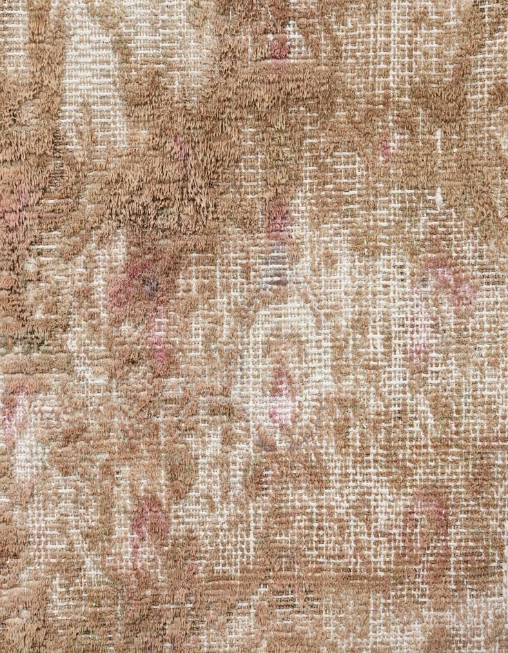 Detail image of 7' x 10'  Hand Knotted Ultra Vintage Persian Wool Rug