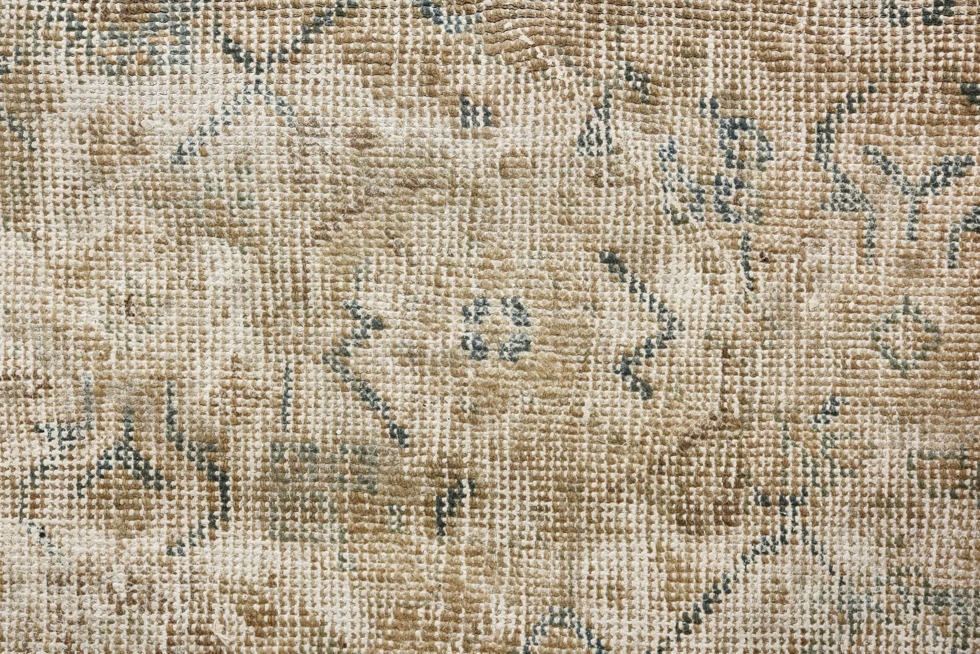 7' 3 x 10' 3 Hand Knotted Ultra Vintage Persian Wool Rug