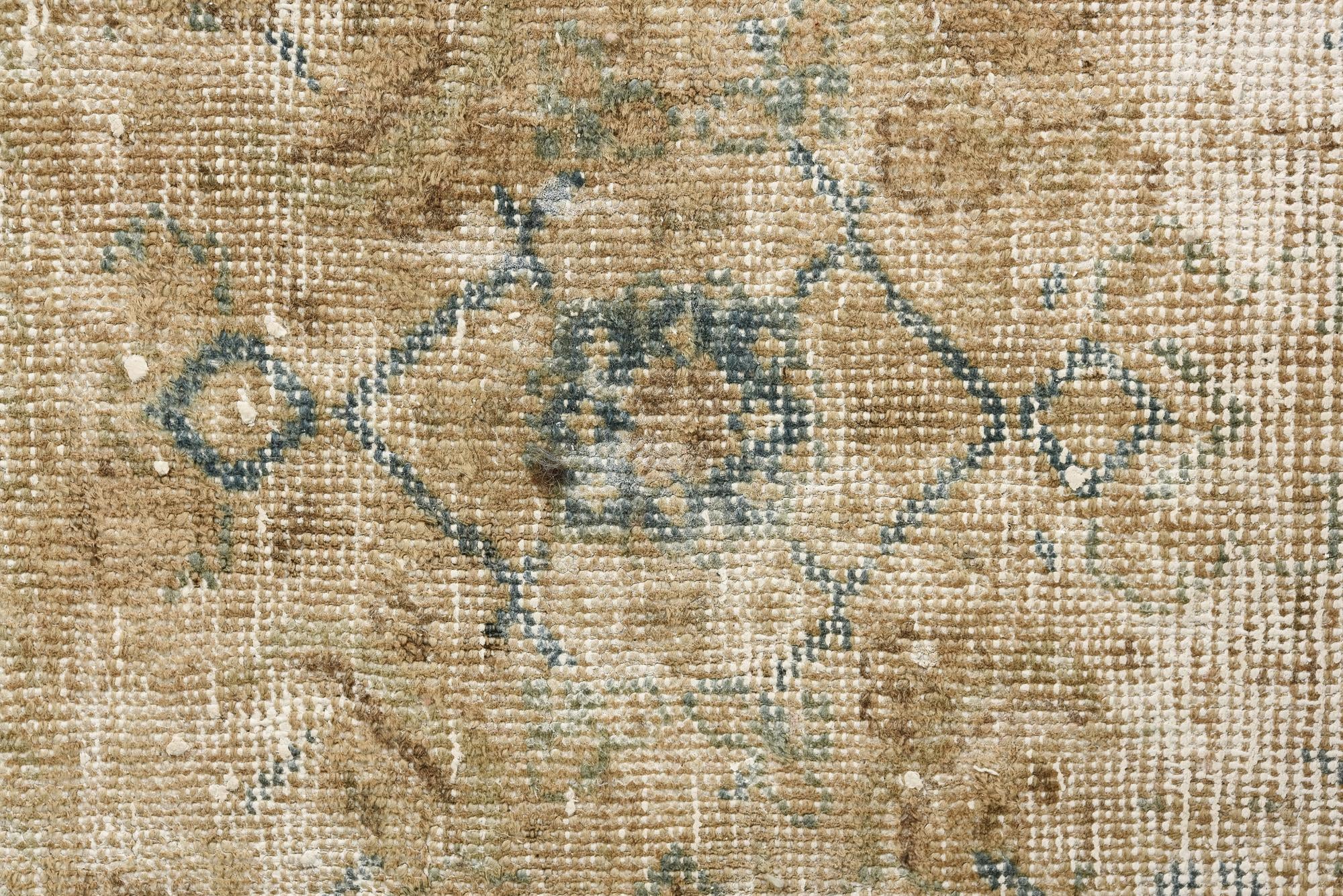 7' 3 x 10' 3 Hand Knotted Ultra Vintage Persian Wool Rug