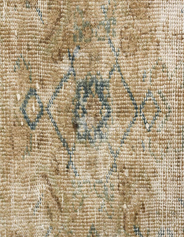 Detail image of 7' 3 x 10' 3  Hand Knotted Ultra Vintage Persian Wool Rug