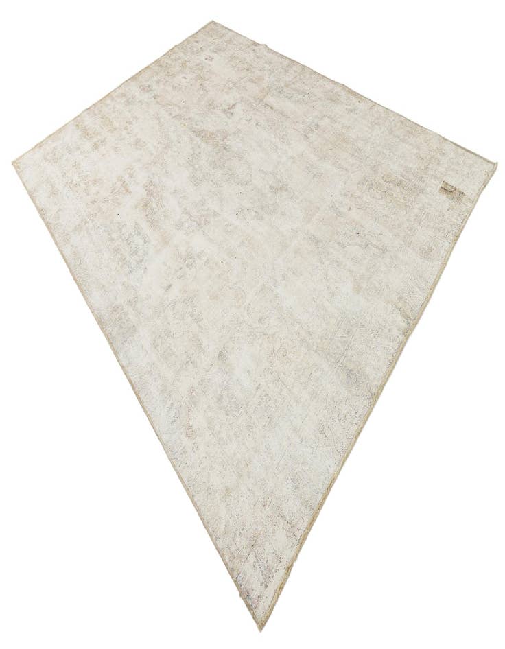 Detail image of 8' 10 x 11' 10  Hand Knotted Ultra Vintage Persian Wool Rug