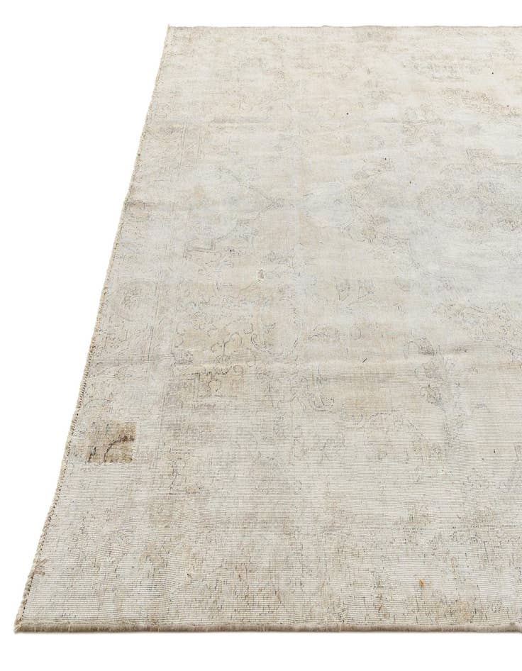 Detail image of 8' 10 x 11' 10  Hand Knotted Ultra Vintage Persian Wool Rug