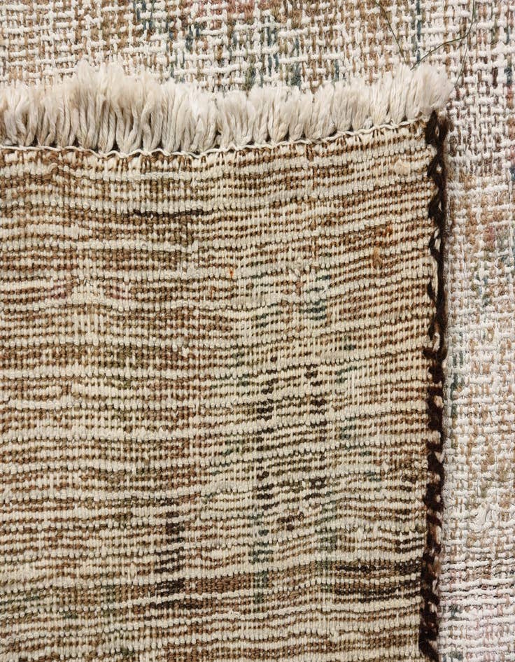 Detail image of 8' 2 x 11'  Hand Knotted Ultra Vintage Persian Wool Rug