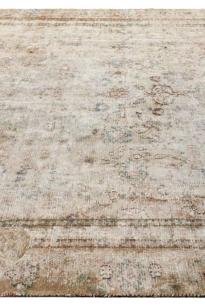 8' 2 x 11' Hand Knotted Ultra Vintage Persian Wool Rug