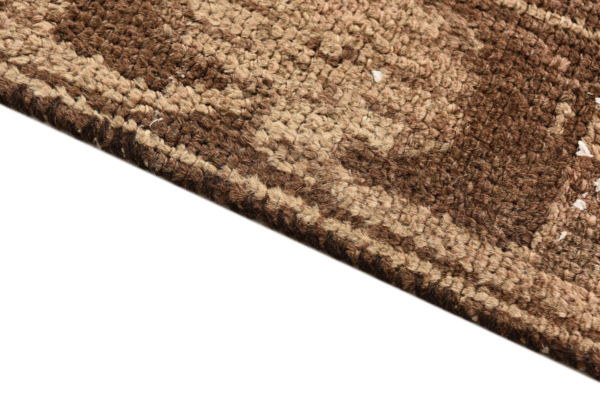 6' 6 x 9' 5 Hand Knotted Ultra Vintage Persian Wool Rug
