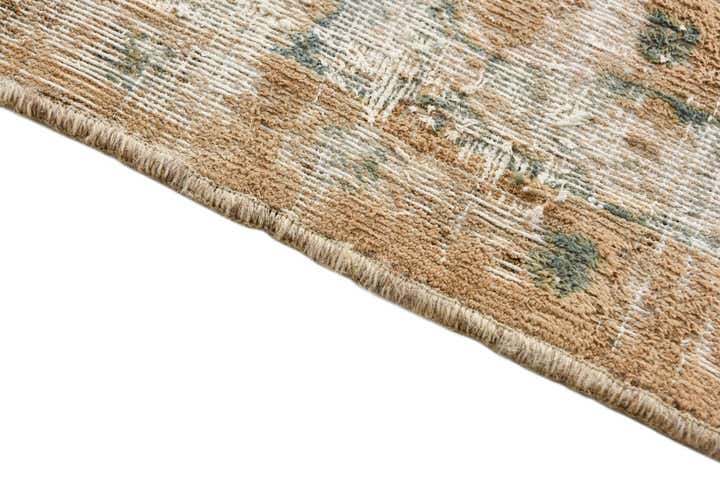 9' 8 x 12' Hand Knotted Ultra Vintage Persian Wool Rug