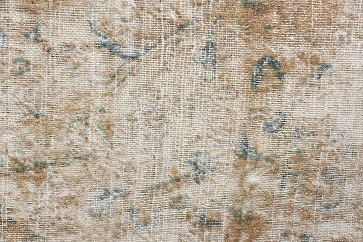 9' 8 x 12' Hand Knotted Ultra Vintage Persian Wool Rug