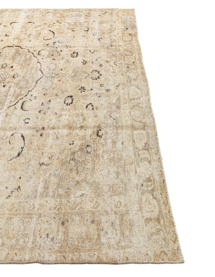 Detail image of 9' 8 x 11' 8  Hand Knotted Ultra Vintage Persian Wool Rug