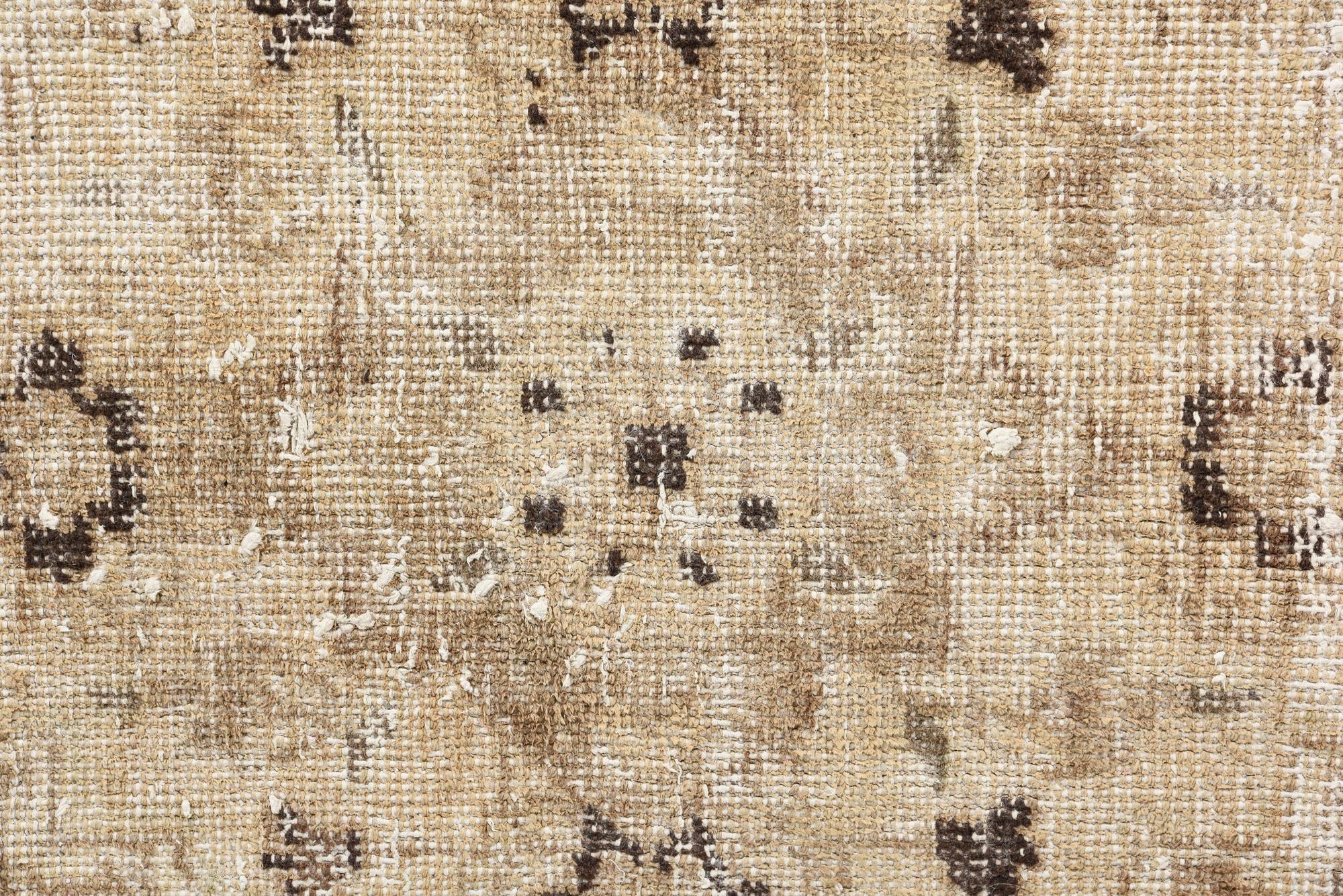9' 8 x 11' 8 Hand Knotted Ultra Vintage Persian Wool Rug
