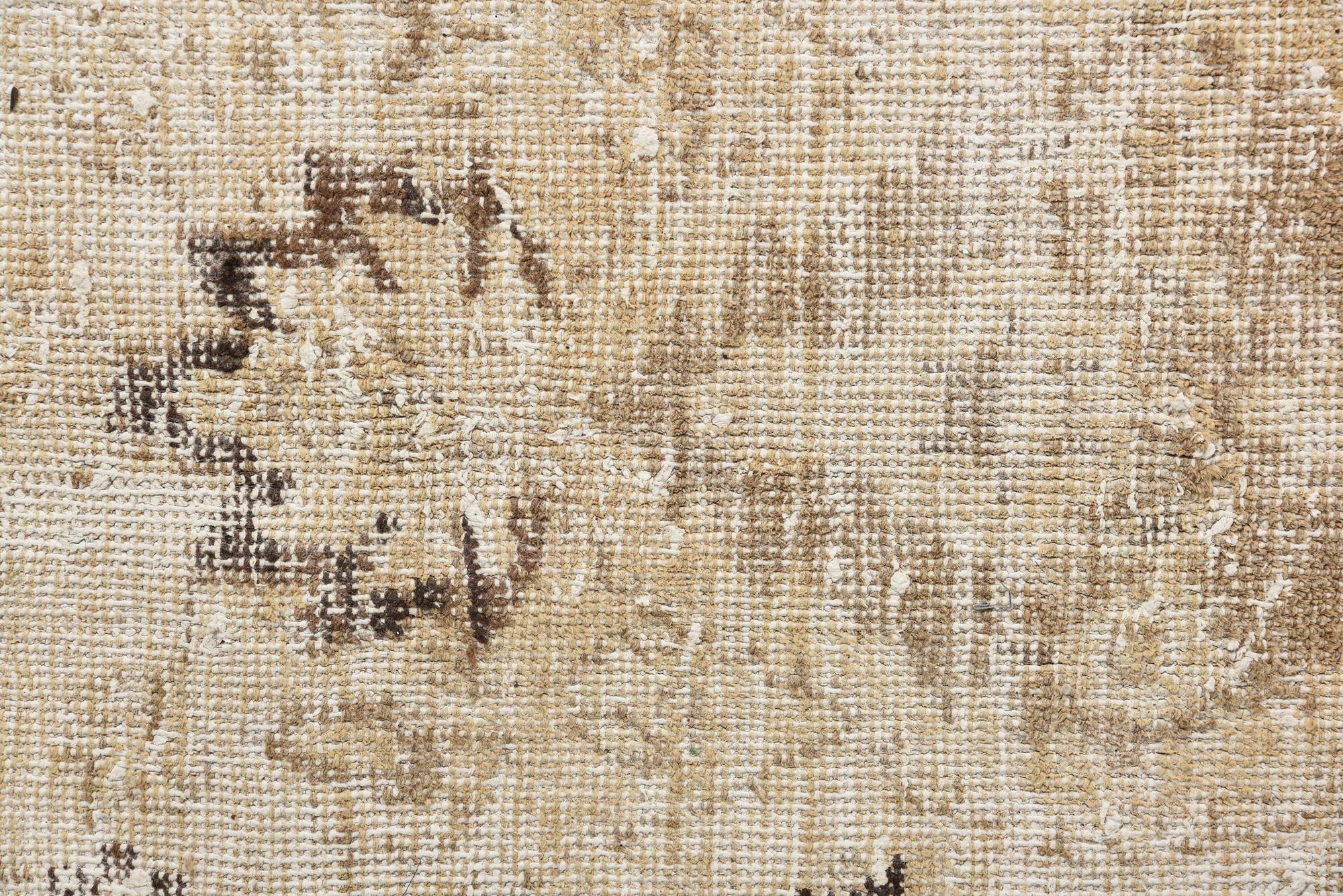 9' 8 x 11' 8 Hand Knotted Ultra Vintage Persian Wool Rug