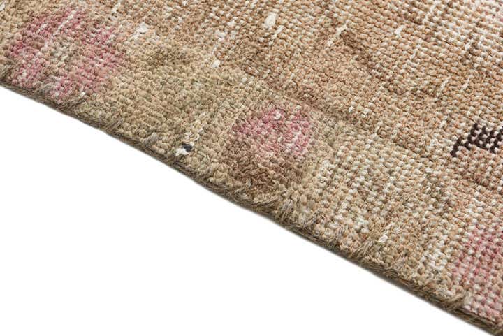 6' 8 x 10' 2 Hand Knotted Ultra Vintage Persian Wool Rug