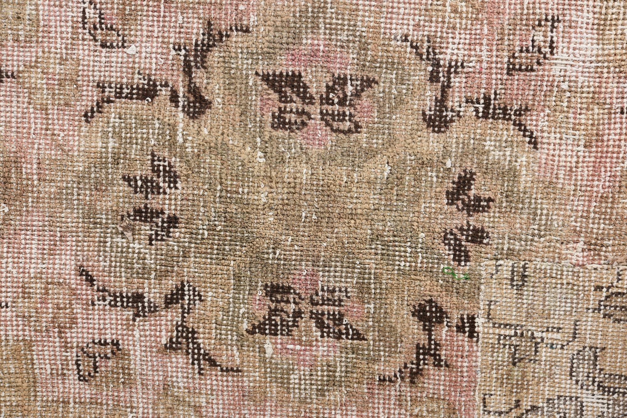 6' 8 x 10' 2 Hand Knotted Ultra Vintage Persian Wool Rug
